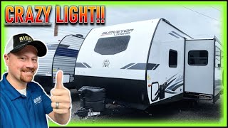 BIG Size amp LIGHT Weight 2022 Surveyor 276BHLE Travel Trailer [upl. by Kendell]