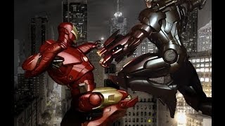 Iron Man vs Warmachine Heroclix Battle Report Battle of the Mecs [upl. by Gnehp]