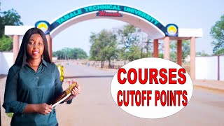 ALL Tamale Technical University Courses and Cutoff Points [upl. by Emanuela]