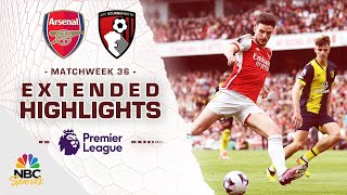 Arsenal v Bournemouth  PREMIER LEAGUE HIGHLIGHTS  542024  NBC Sports [upl. by Stanton]