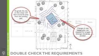 Architect Registration Exam  Site Grading Vignette [upl. by Sabsay]