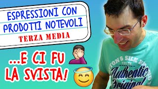 Espressione con prodotti notevoli  Terza Media Tutorial per genitori [upl. by Latnahc]