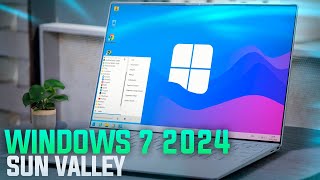 Windows 7 NOVA VERSÃO 2024 com VARIAS NOVIDADES E NOVOS APPS [upl. by Nariko]