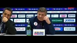 Mazzarri conferenza stampa  Atalanta  Napoli 12 quotSono Fiduciosoquot [upl. by Yrellam870]