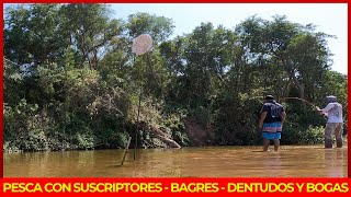 PESCA PROHIBIDA con MOJARRAS en este pozo salieron BAGRESBOGAS Y DENTUDOS  RIO BERMEJO [upl. by Adnert]