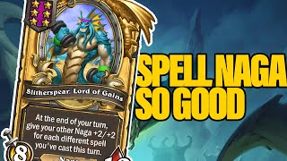 This New Naga Combo Is So Good  Dogdog Hearthstone Battlegrounds [upl. by Dleifniw341]