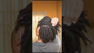 MY 10 MONTH LOC JOURNEY shorts dreads locs [upl. by Ennaillek]