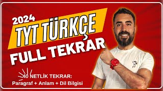 2024 TYT TÜRKÇE FULL TEKRAR  40 Netlik Tek Video [upl. by Hanikas]