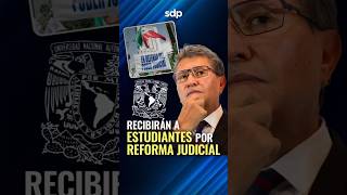 Los Ministros ya se dieron cuenta de la NECESIDAD DE REFORMA  Ricardo Monreal [upl. by Yotal]