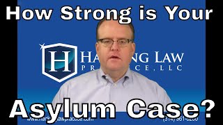 What makes an asylum case weak or strong [upl. by Vaasta]