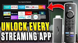 UNLOCK ALL STREAMING APPS on your FIRESTICK 2024 UPDATE [upl. by Mcdade]