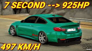 BMW M4 925HP GEARBOX SETTINGS  CAR PARKING MULTIPLAYER NEW UPDATE [upl. by Notfilc]