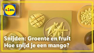 Hoe snij je een mango 🥭 [upl. by Culbert]