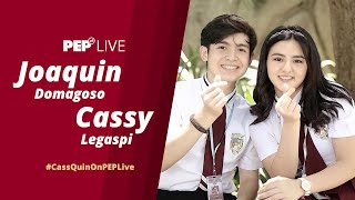 WATCH Cassy Legaspi and Joaquin Domagoso on PEP Live [upl. by Tarr]