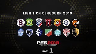 Liga Tica por Wepes CR y JalexFF para PES 2019 en PS4 [upl. by Onifur982]