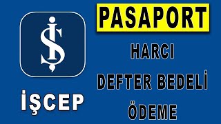 Pasaport Harcı Ve Defter Bedeli Ödeme Pasaport Harcı Nasıl Ödenir [upl. by Severson]