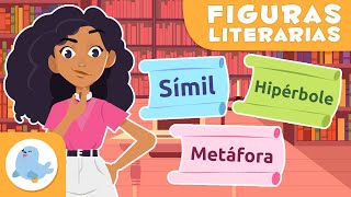 FIGURAS LITERARIAS para niños 🧾​ Símil metáfora e hipérbole ✏️​ Literatura para niños ✍️ Episodio 1 [upl. by Olympie533]