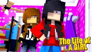 Minecraft LIFE OF  ROPO amp JACK LIVE THE LIFE OF 2 GIRLS [upl. by Gnemgnok]