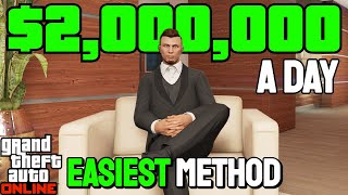 How To Make 2000000 A Day While AFK GTA 5 Online Passive Income Guide [upl. by Nepil]