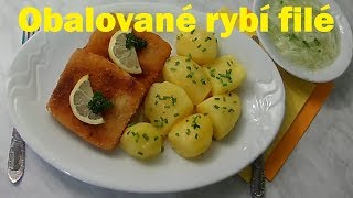 Obalované rybí filé [upl. by Torp]