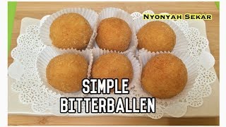 Resep Mudah Membuat Bitterballen  Kroket Solo [upl. by Diandre]