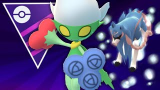 LEVEL 50 LEGACY ROSERADE IS DESTROYING ZACIAN IN THE OPEN MASTER LEAGUE  Pokémon GO PvP [upl. by Allerus627]