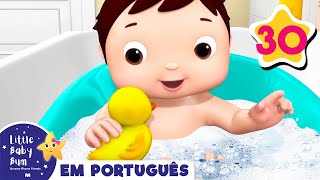 Desenho para Bebe  Canção do Banho  Parte 2  Canções para Bebe  Little Baby Bum em Português [upl. by Alaunnoif]