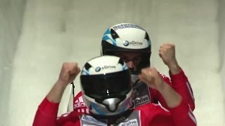 FIBT  2Man Bobsleigh World Cup 20132014  Winterberg Heat 2 [upl. by Cirone]