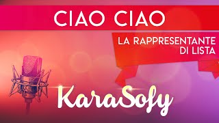 Ciao Ciao Karaoke  La rappresentante di lista karaoke Sanremo 2022 [upl. by Hannover]