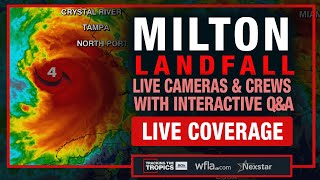 MILTON DAMAGE COVERAGE Hurricane Slams Florida Millions in Power Outage  Live QampA  Camera Feeds [upl. by Luoar]