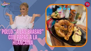 Pollo “a las brasas” con papas a la huancaína  EscuelaDeCocina [upl. by Nguyen]