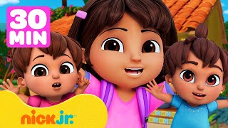 Dora y sus amigos  ¡Dora al rescate junto a su familia 💗 Compilación de 30 minutos  Nick Jr [upl. by Analaf]