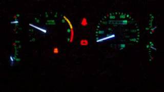 LED Dash Lights  1993 Mustang GT [upl. by Ahsok913]