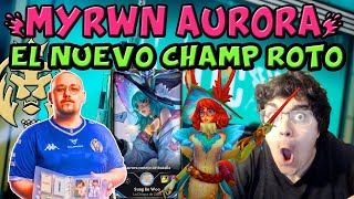 Myrwn lo vuelve a hacer juega y destroza con Aurora en Challenger ¿Campeón extremadamente roto [upl. by Hartill]