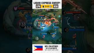 Revamp Liquid Echo sweep RSG PH in MPL PH S13 Playoffs LPH VS RSG Liquid Echo vs RSG Philippines [upl. by Ivana]