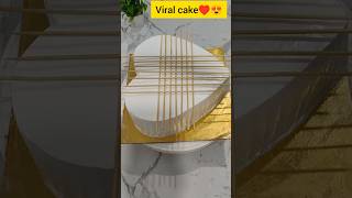 The viral Heart shape cake  yt shorts  trending  viral [upl. by Yrogiarc]