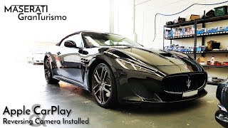 2015 Maserati GranTurismo  Apple CarPlay amp Reversing Camera Integrated  1942018 [upl. by Wiltz]