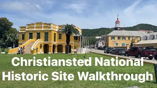 Christiansted National Historic Site Fort Christiansvaern Walkthrough In St Croix 4k [upl. by Ardnuyek964]