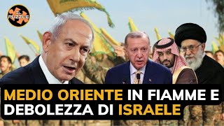 Medio Oriente in fiamme e debolezza strategica di Israele [upl. by Zoha]