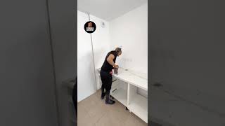 Custom Kitchen Cabinet Installation  Design amp Layout viral shorts shortvideo kitchen [upl. by Sybilla]