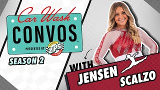 Car Wash Convos™ Season 2 Episode 16 Jensen Scalzo  Gymnast Razorbacks® Gymnastics [upl. by Nohsid]