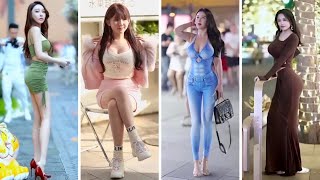 Mejores Street Fashion  Chinese Girls Street Fashion TikTok Highlights Ep 24 [upl. by Evangelina247]