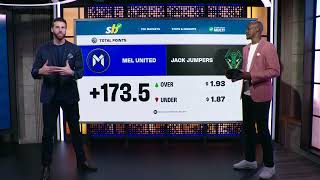 The Sportsbet Preview  Melbourne United vs Tasmania JackJumpers Round 1  NBL25 [upl. by Atikel903]