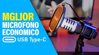 Miglior Microfono Economico USBC  Tonor TC30 Microfono Condensatore  Recensione amp Test [upl. by Neelahs]