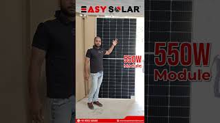 Solar Panel Mono HalfCut 550 Watt  Euroropean Technology  Easy Solar Solutions solarpanels [upl. by Slinkman46]