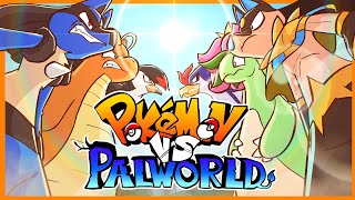 Pokemon VS Palworld ANIMATION [upl. by Milty]