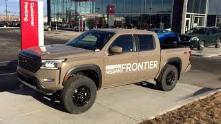 Lifted 2022 Nissan Frontier PRO4X on 28570R17 Tires [upl. by Stempson916]