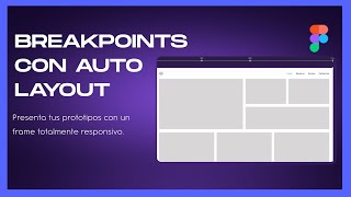 Diseño responsivo con breakpoints y auto layout en figma [upl. by Dyl]