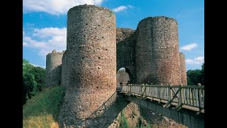 Into Wales and the “Three Castles” tour in Monmouthshire Skenfrith Grosmont and White Castles [upl. by Lennod]