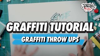 How To Do a Graffiti Throw Up [upl. by Yllim96]